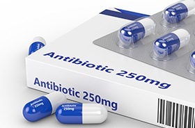 Anitbiotic pill pack