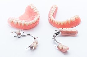 Partial and full dentures