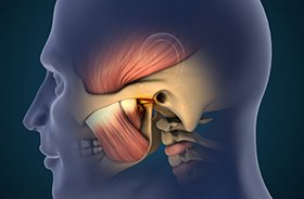 Digital image of temporomandibular joint